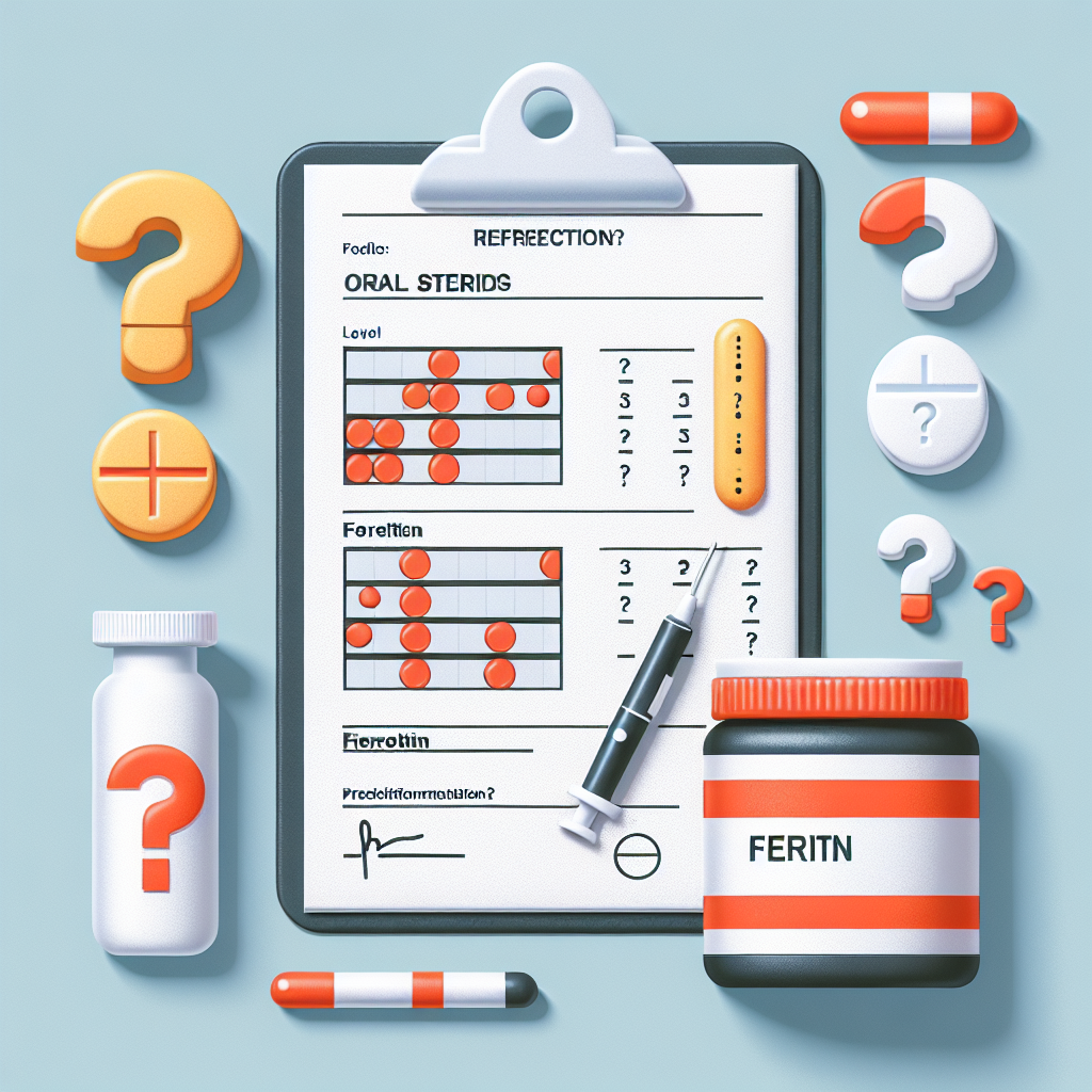 Esteroides orales y niveles de ferritina: ¿hay relación? Esteroides orales y niveles de ferritina: ¿hay relación?