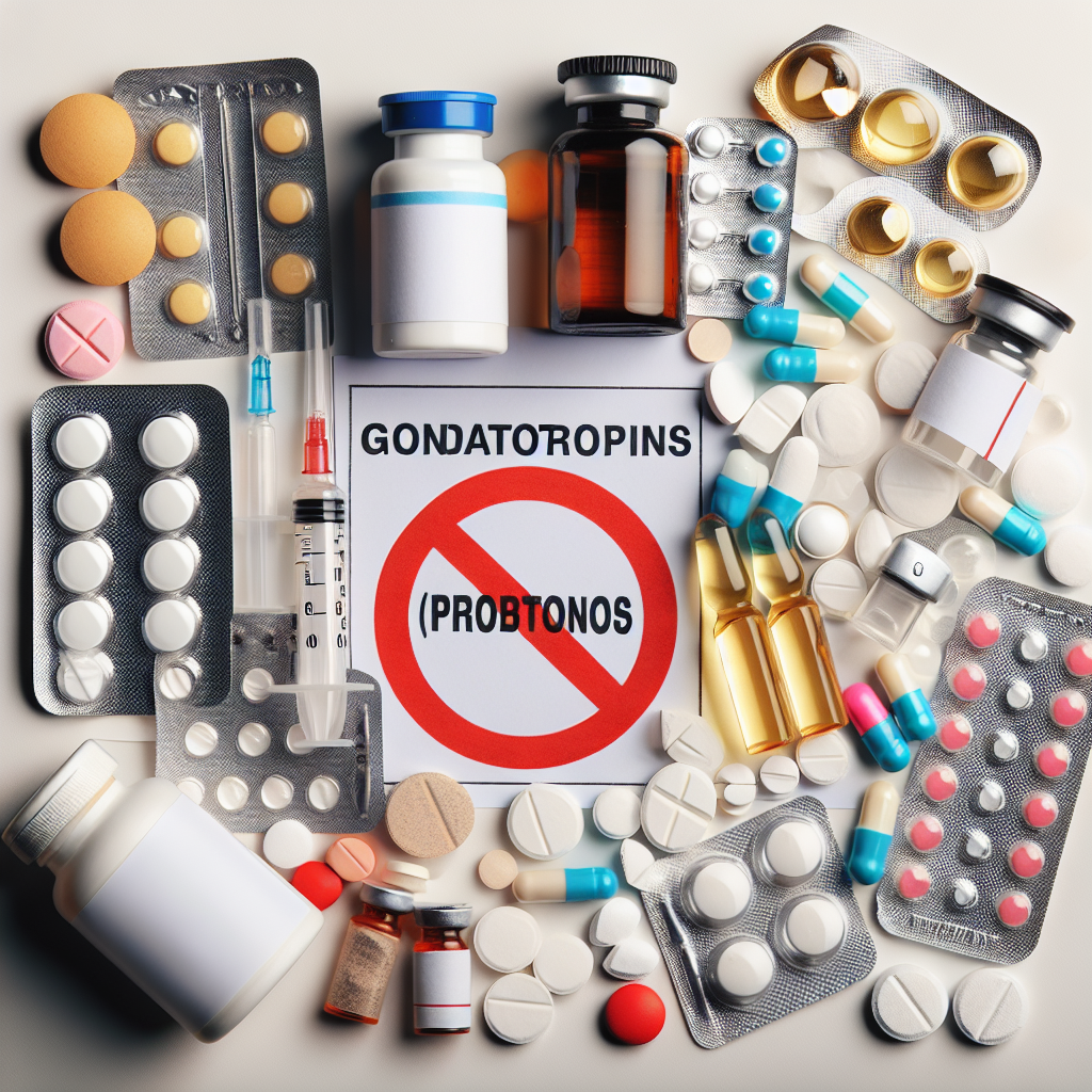 Suplementos prohibidos con Gonadotropina Suplementos prohibidos con Gonadotropina