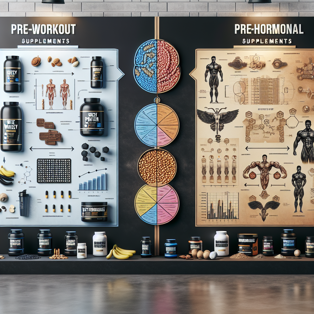Pre-Entrenamiento y suplementos pre-hormonales: diferencias Pre-Entrenamiento y suplementos pre-hormonales: diferencias