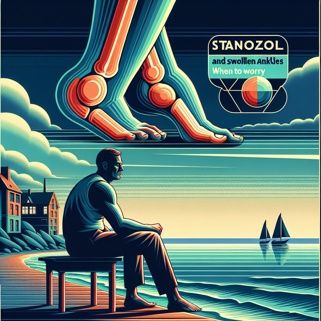 Estanozolol y tobillos hinchados: cuándo preocuparse